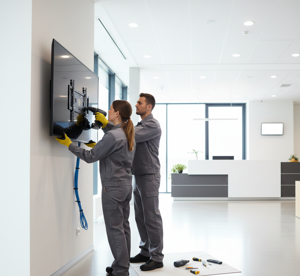 TV and display mounting service