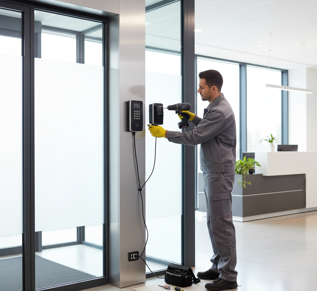 Access control system installation